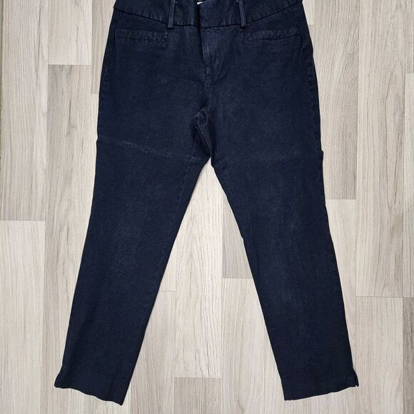 BANANA REPUBLIC Womens Navy Blue Jackson Fit Tapered Leg Chino Pants Size 10 - Picture 8 of 9